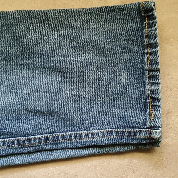 Levi Strauss & Co Original Riveted Jeans  510 36x29 Blue - Picture 10 of 11